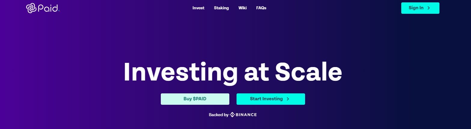 Paid network site