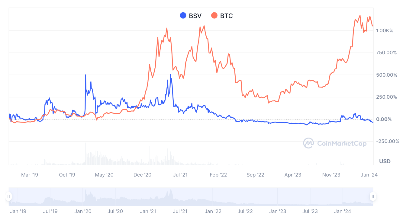 BSV vs Bitcoin