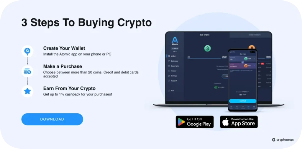 convert fiat currency to crypto within Atomic Wallet through its on-ramp feature