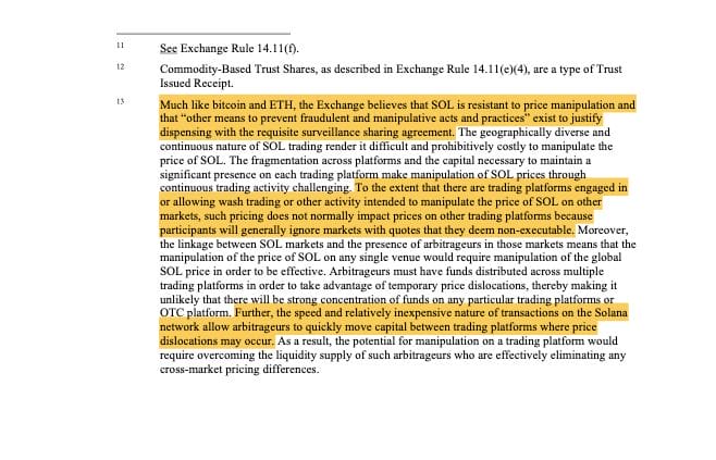Excerpt from the Solana ETF filings. Source: CBOE