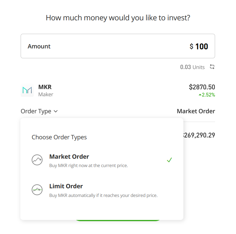 etoro choose order type
