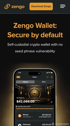 zengo wallet website homepage