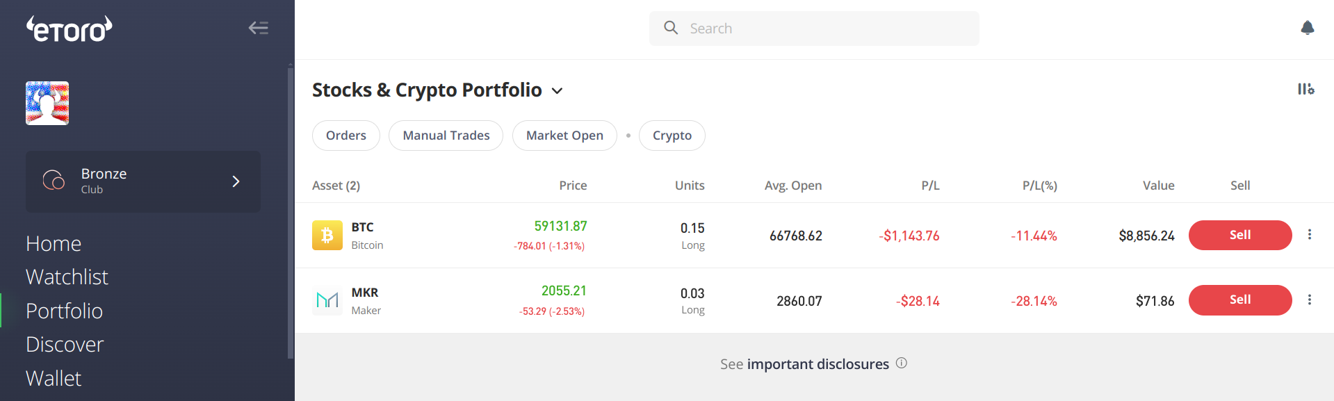 etoro portfolio