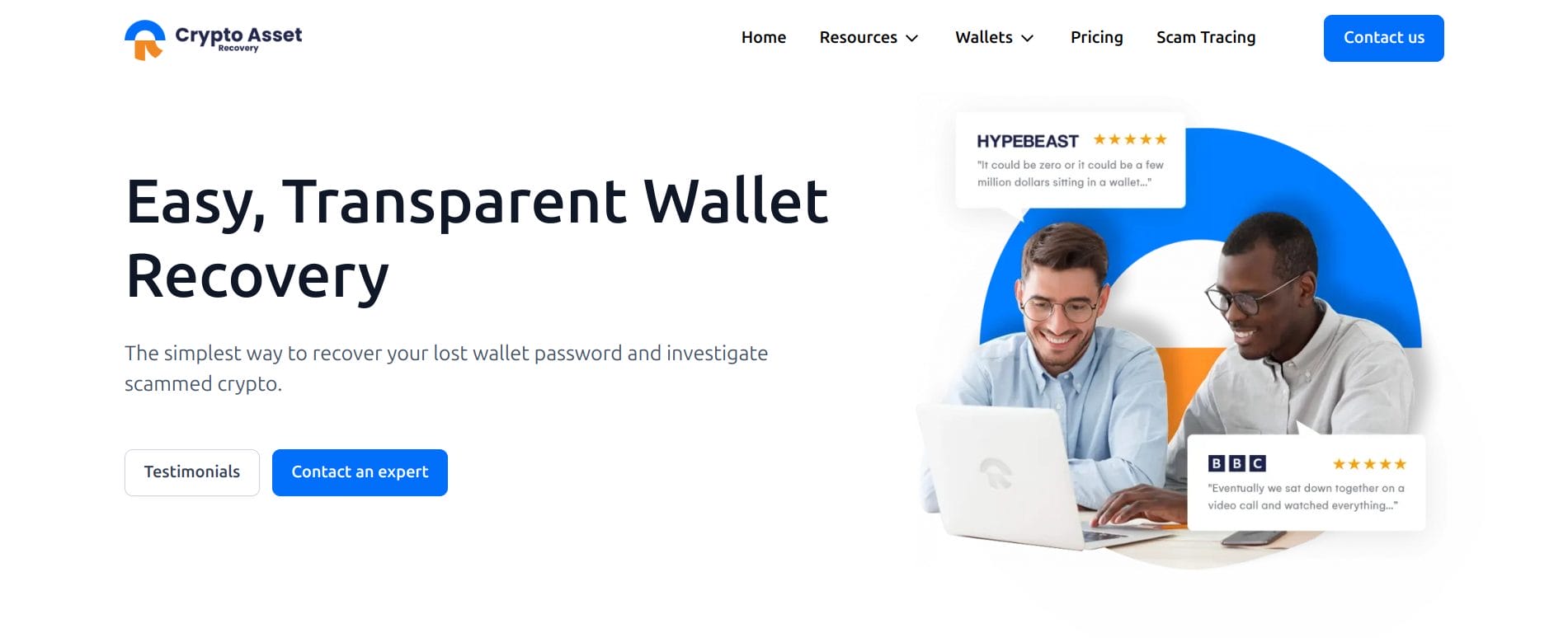 crypto asset recovery