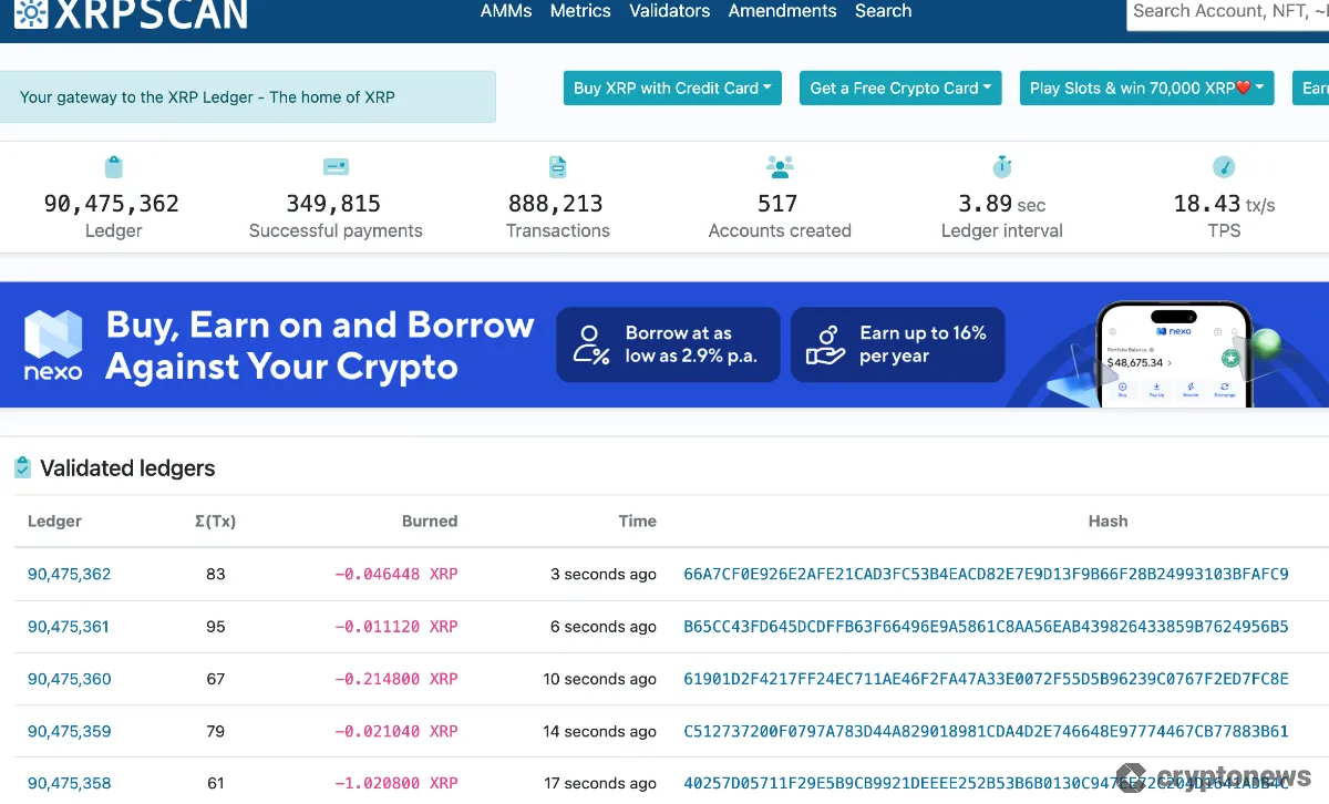Screenshot of a mempool explorer showing unconfirmed transactions and associated fees.
