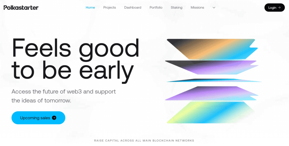 Polkastarter IDO platform