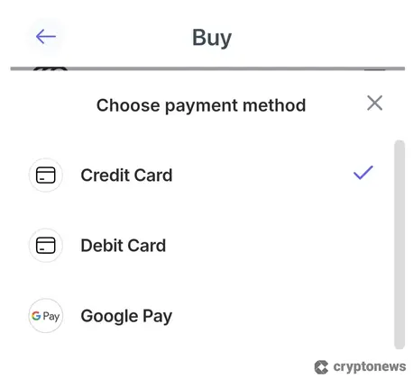 Best Wallet deposit methods