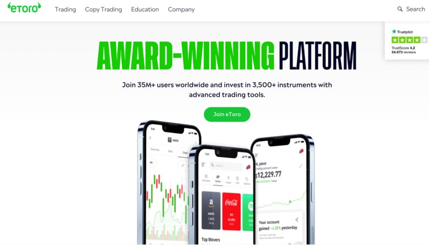 Enjoy free fiat deposits and withdrawals at eToro and trade everything from BTC to Solana!