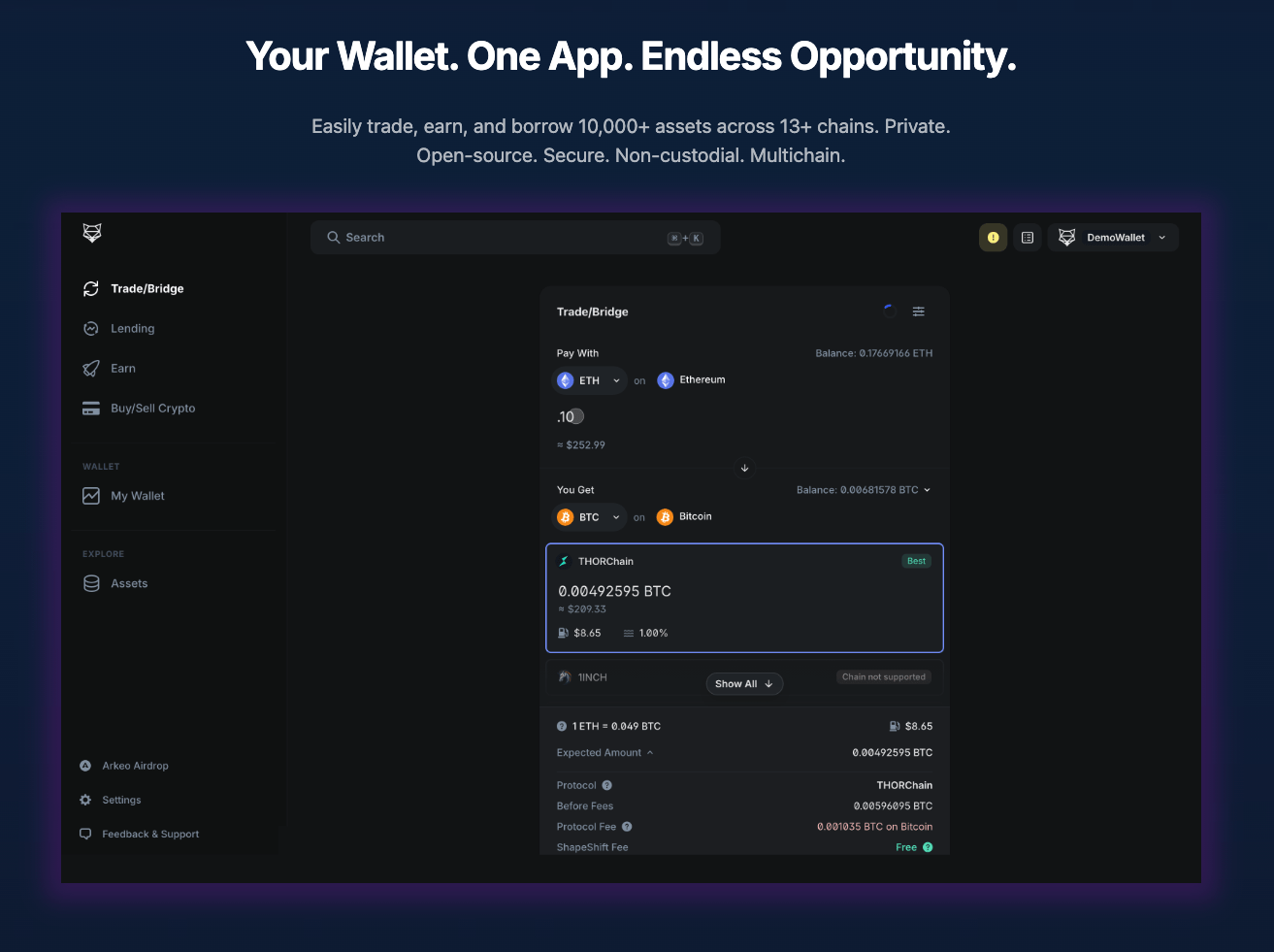 ShapeShift FOX crypto