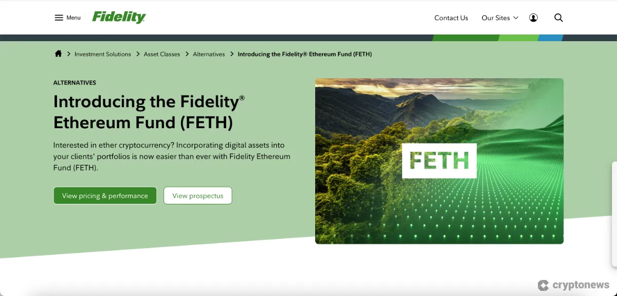 Fidelity Ethereum Fund (FETH)