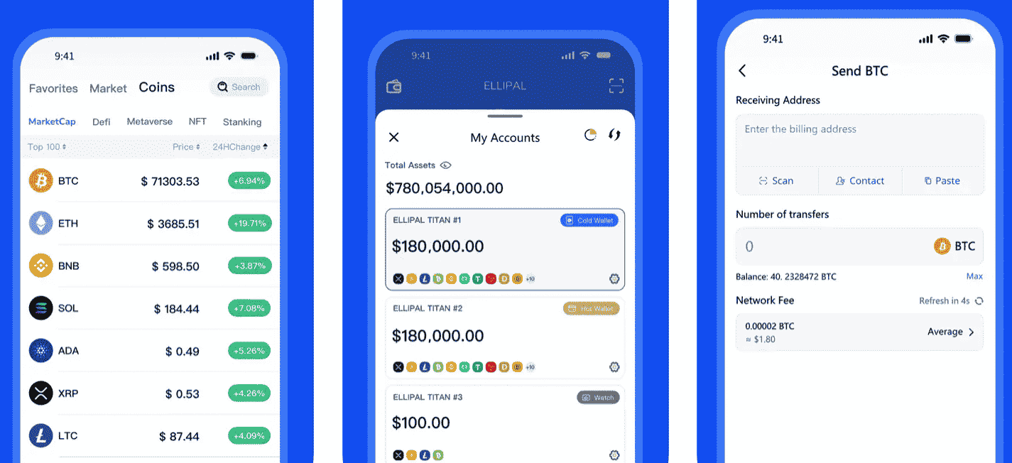 Ellipal mobile app