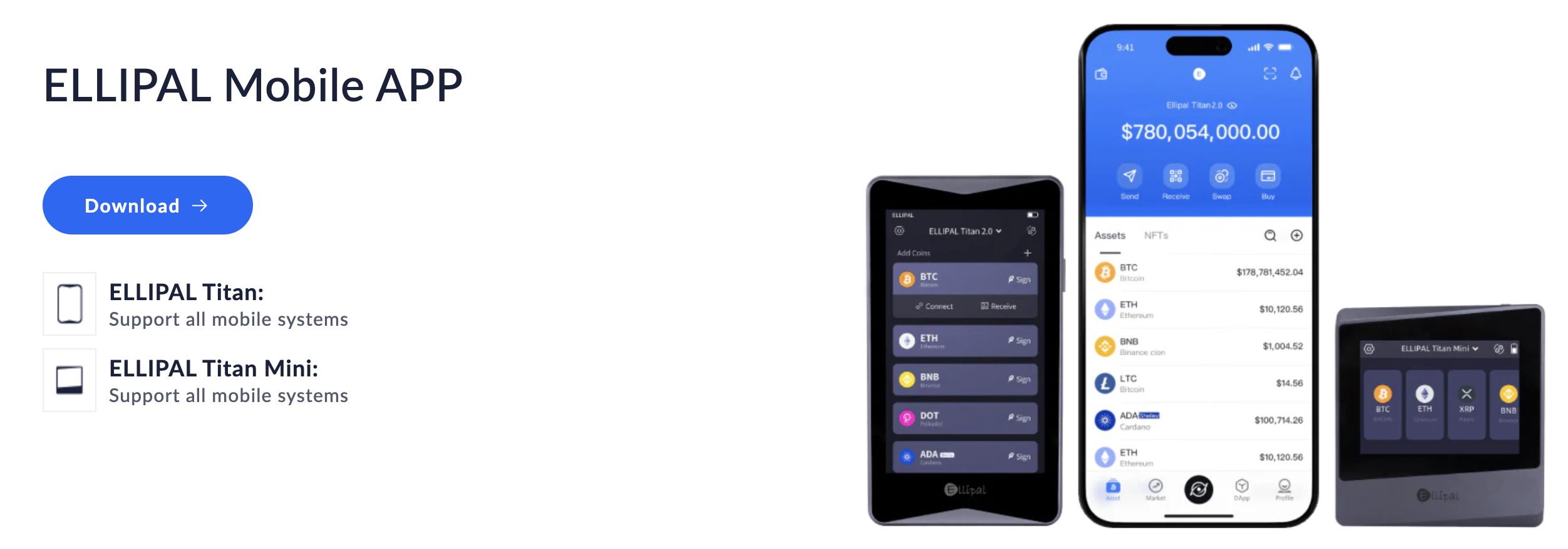 Get the Ellipal app