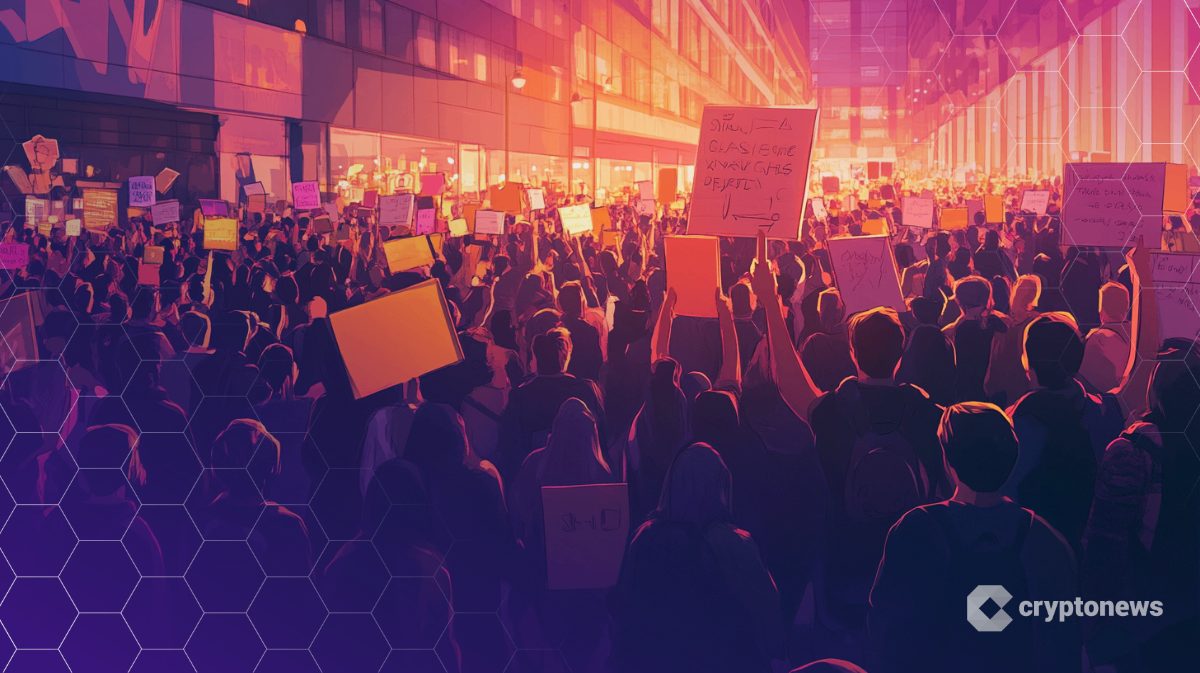 Lawmakers, Activists Rally to Protest Trump’s Meme Coin Event – Is Crypto Becoming a Political Flashpoint?