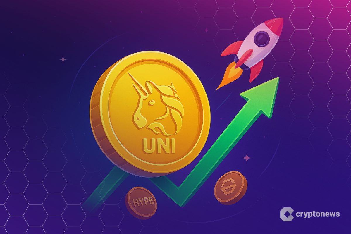 Uniswap Explodes 24% to $8.21 — Can UNI Hit $12 as Volume Crushes 2021 Highs?