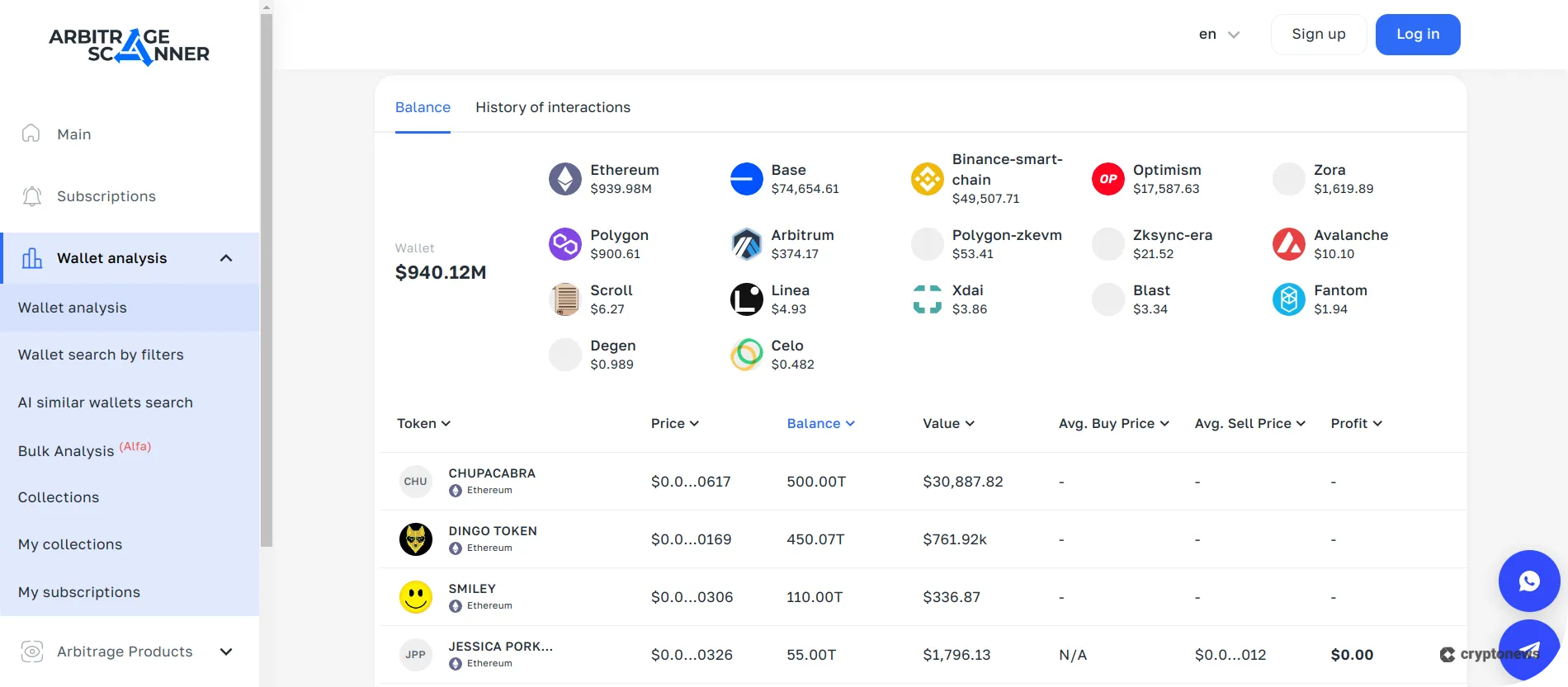 arbitrage scanner