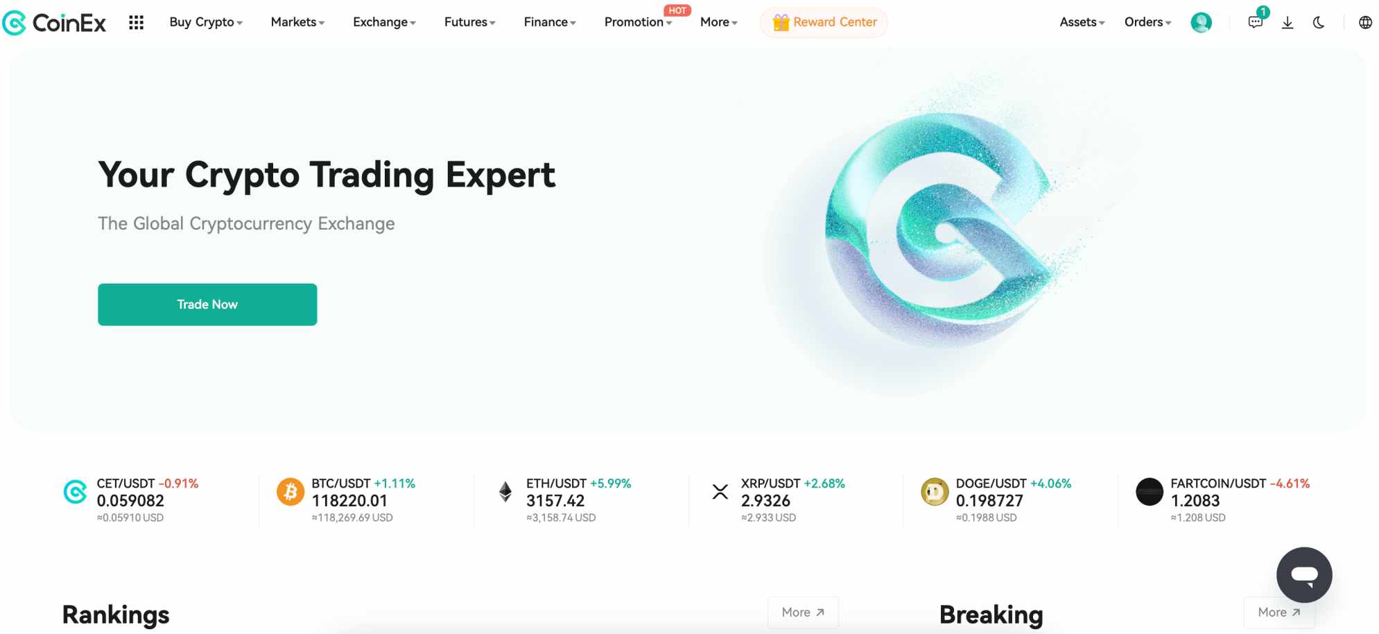 CoinEx review