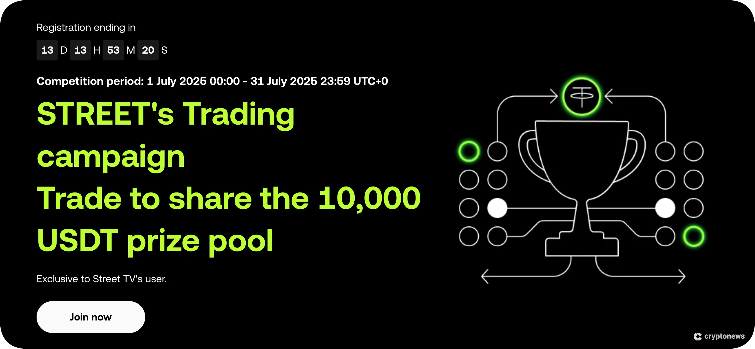 crypto giveaways OKX STREET July Trading Campaign