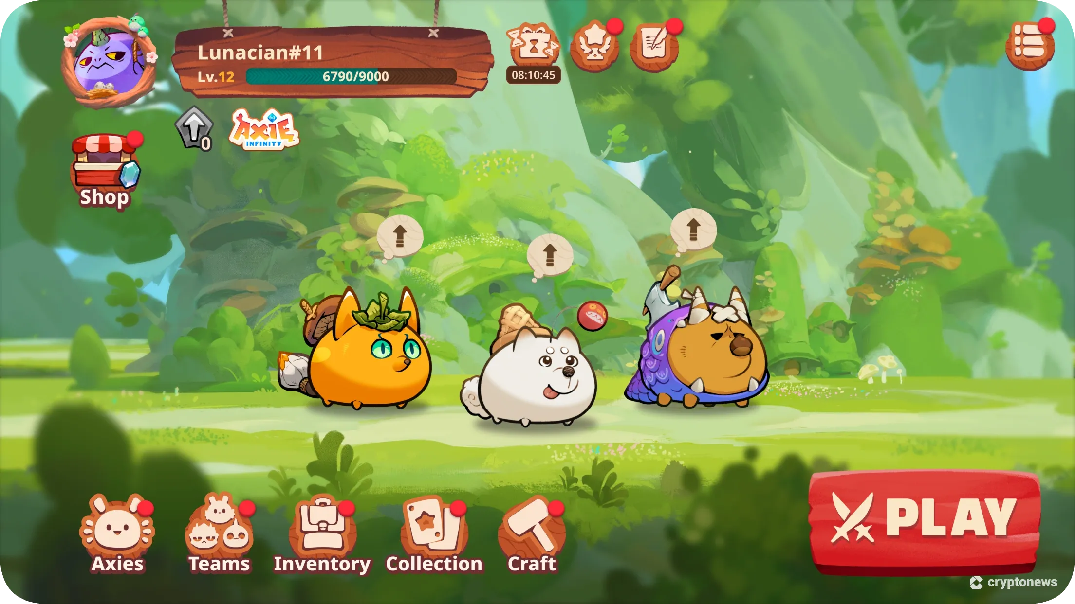 axie infinity p2e pet battling game