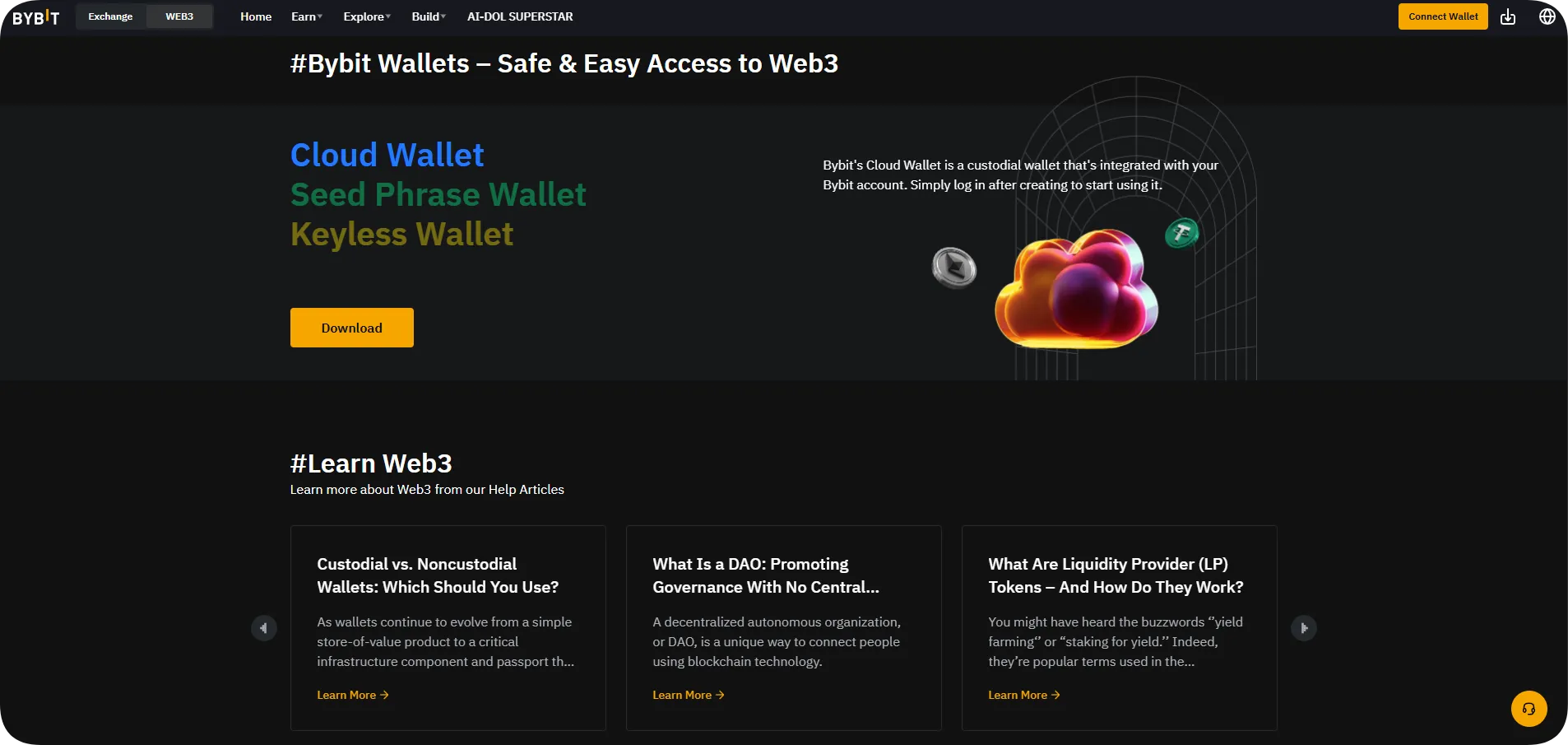 bybit wallet with exchange