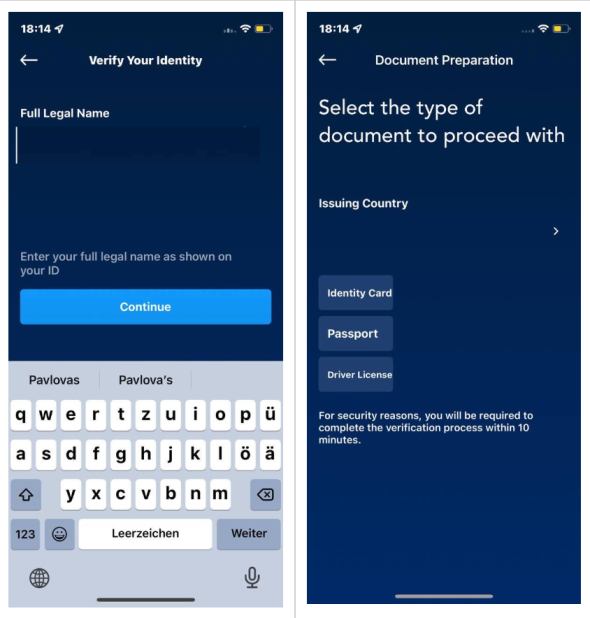 Crypto.com KYC