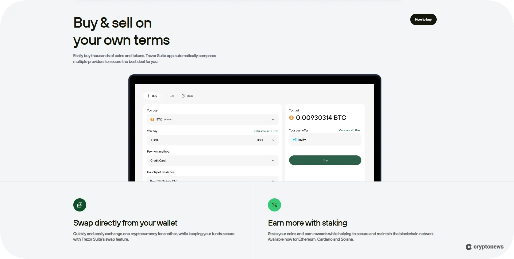Trezor Suite App