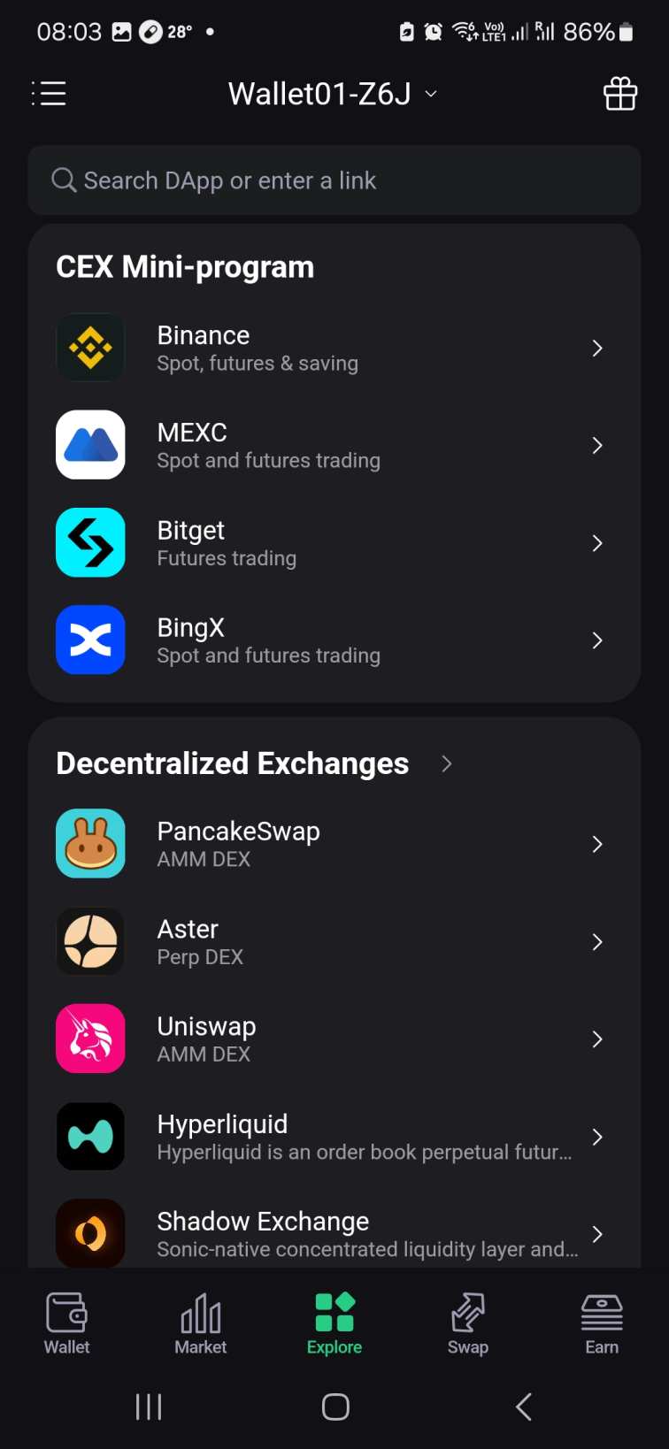 SafePal dApps