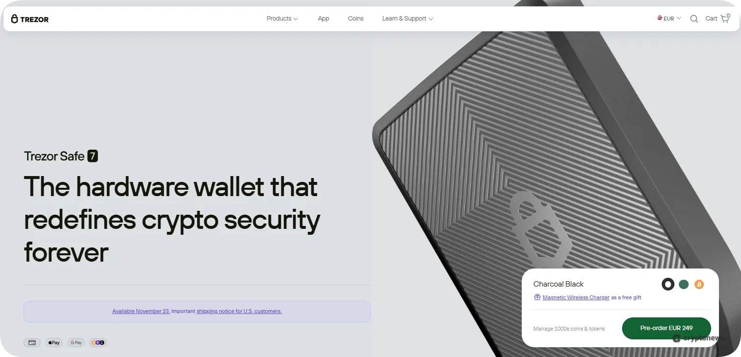 trezor safe 7