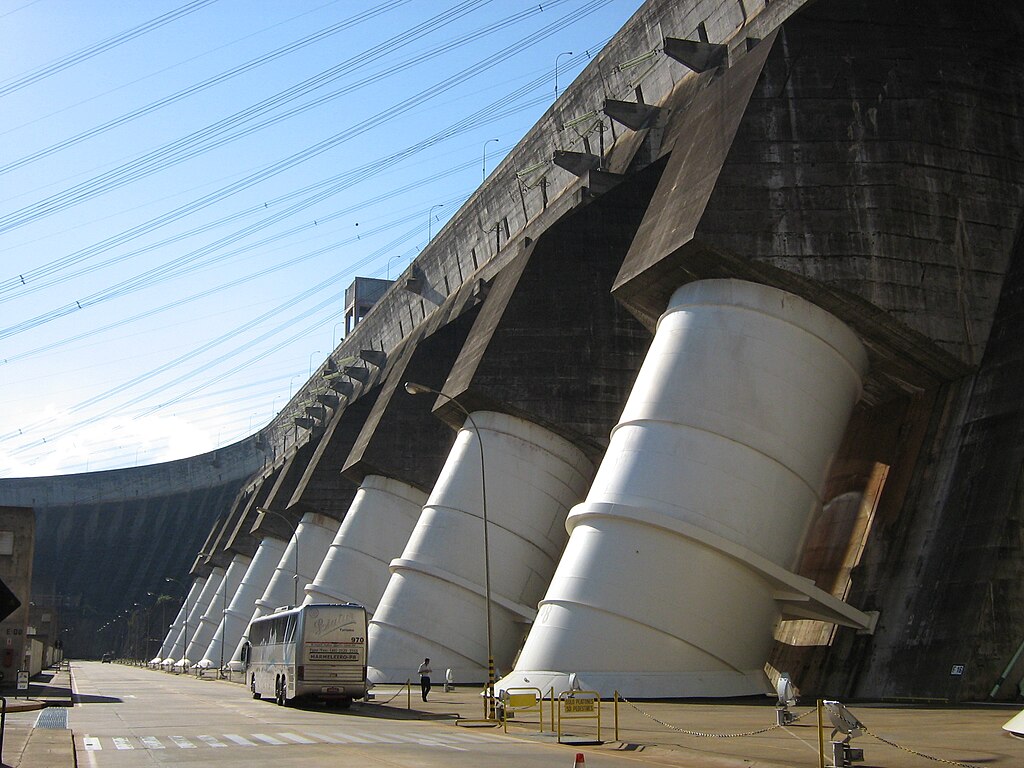 The Itaipú Dam.