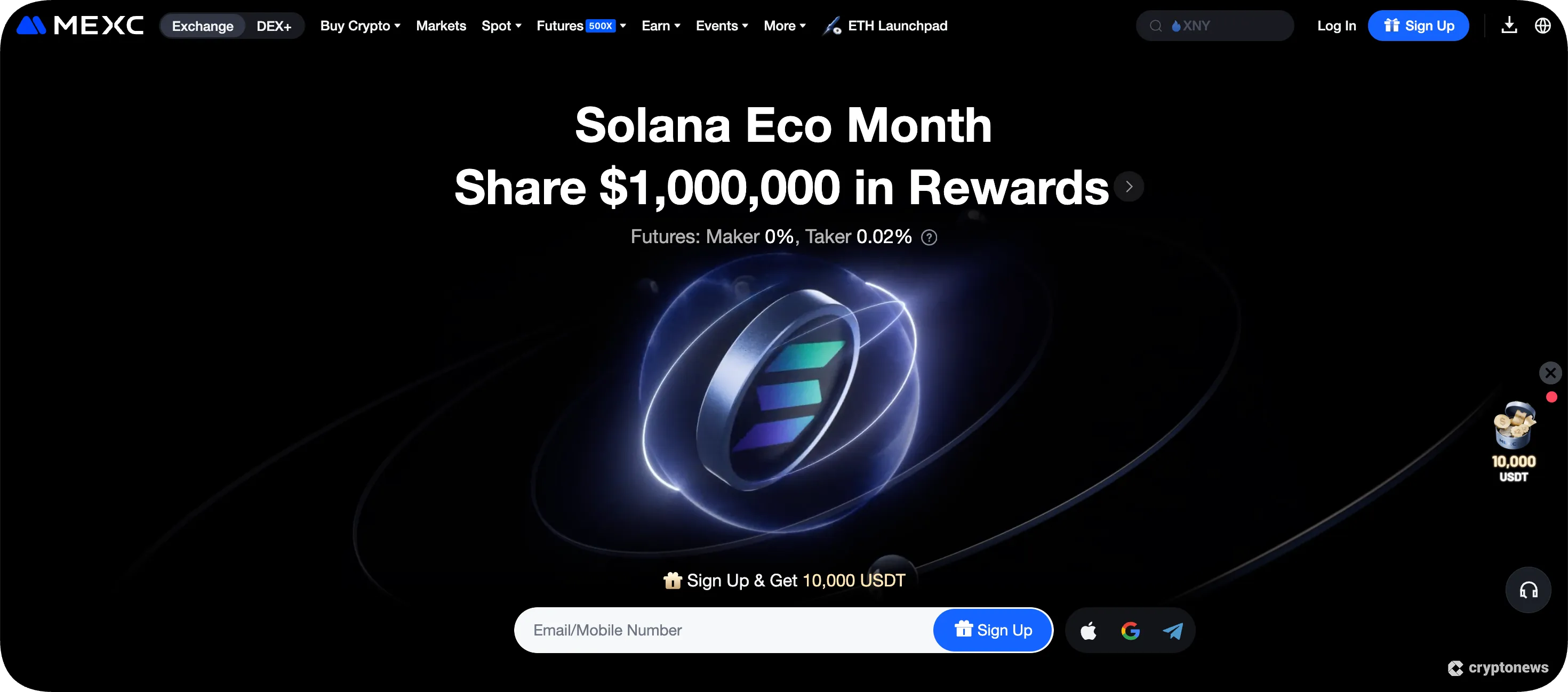 mexc is a reputable crypto exchange