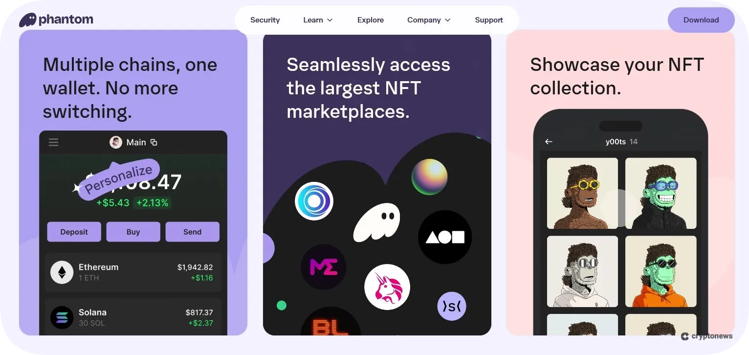 phantom wallet features