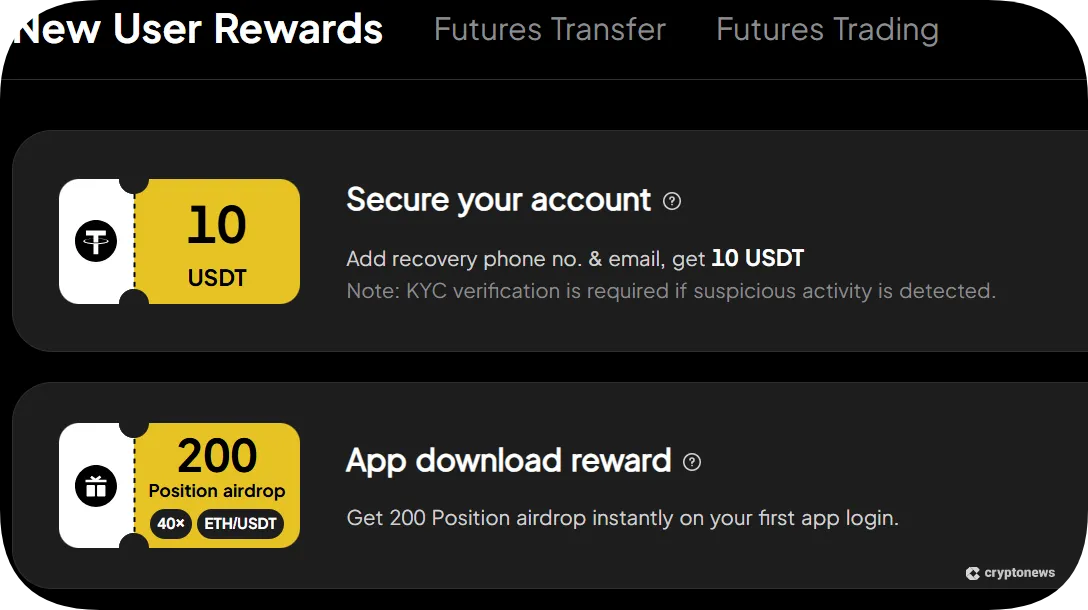 rewards on weex
