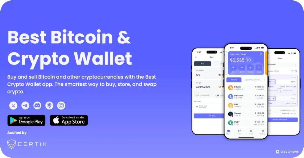 best wallet home page