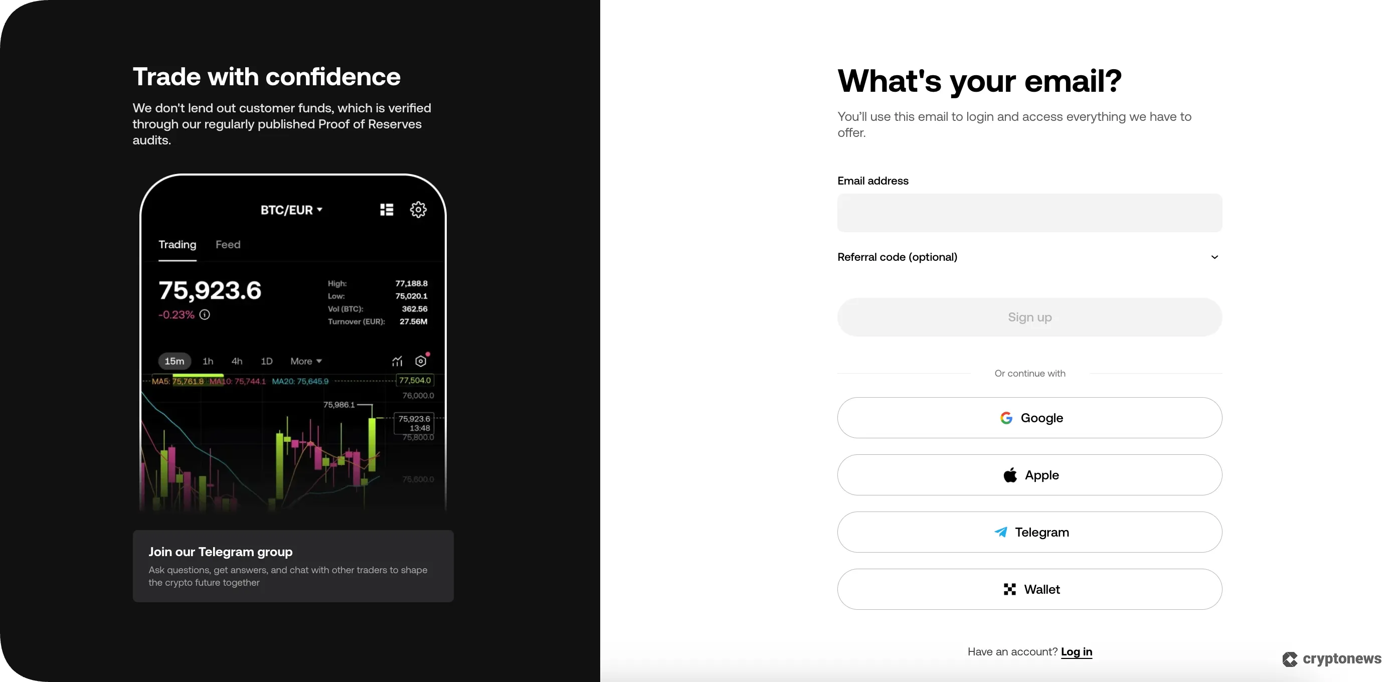 register and verify your ID on OKX