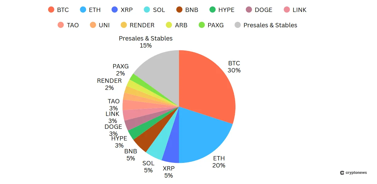 portfolio allocation with promising altcoins