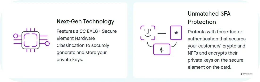 Air-gapped protection
for arculus wallet
