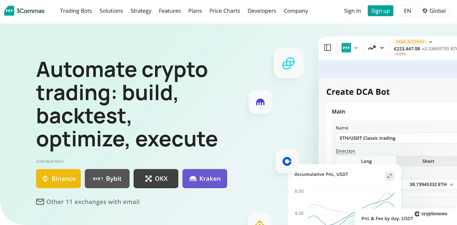 3commas is a crypto trading bot