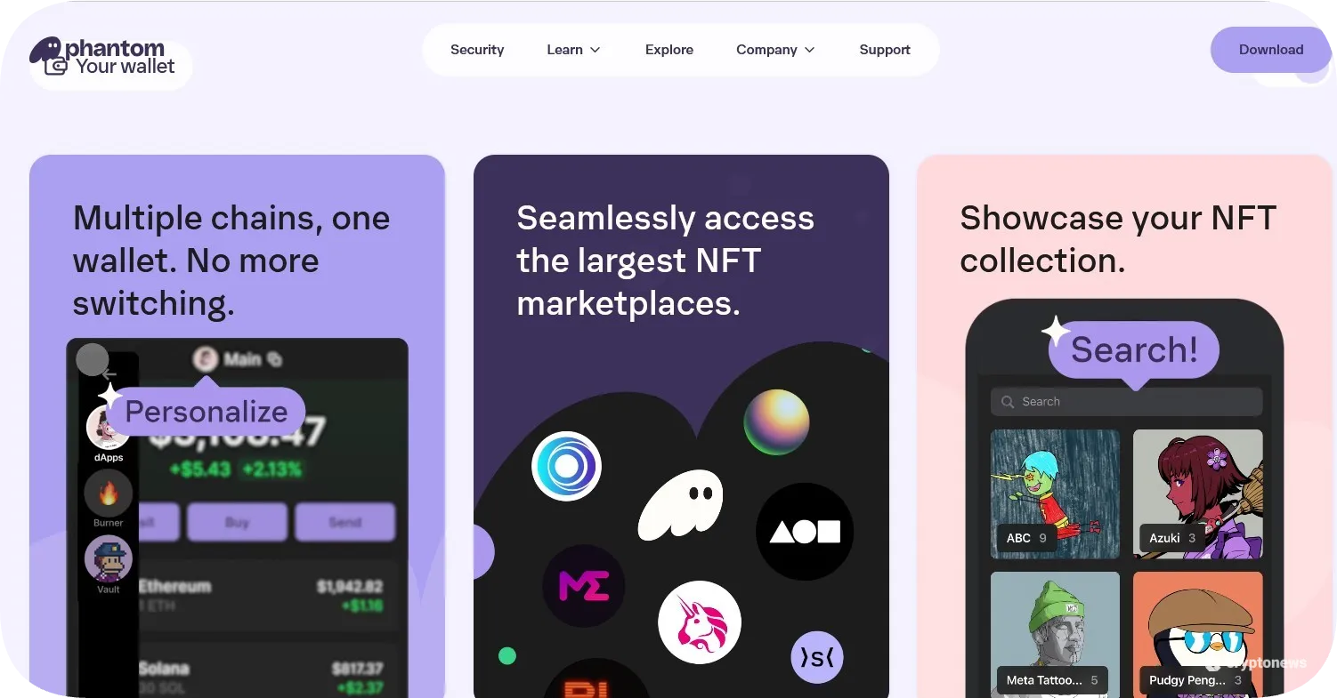 phantom wallet s a good nft wallet