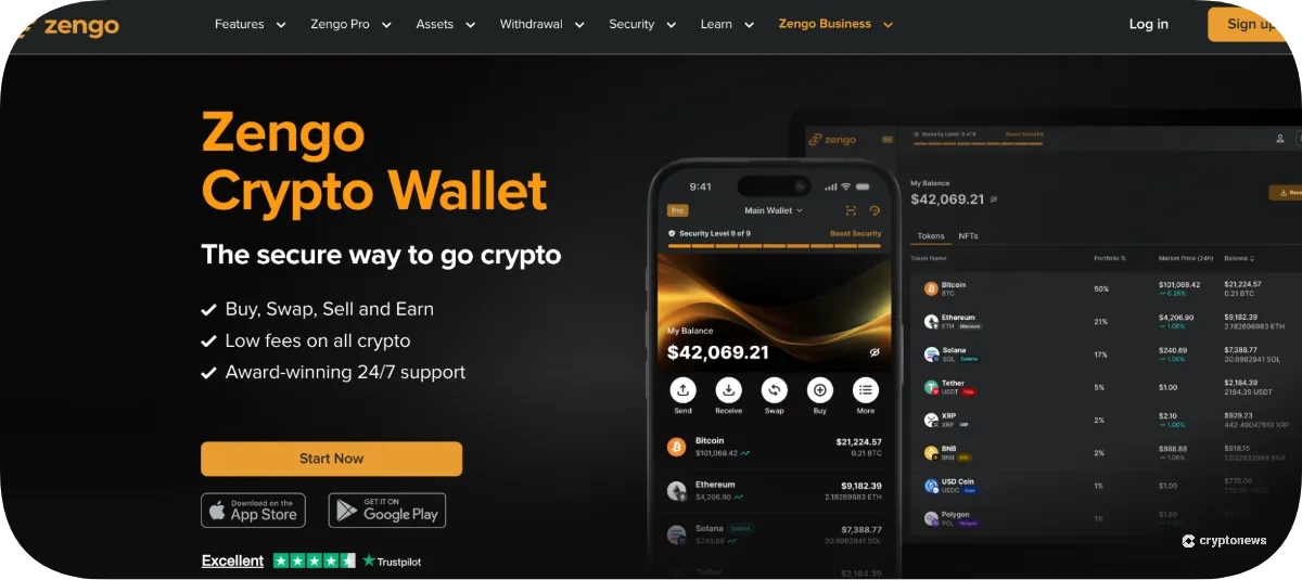 zengo is one of the top litecoin wallets
