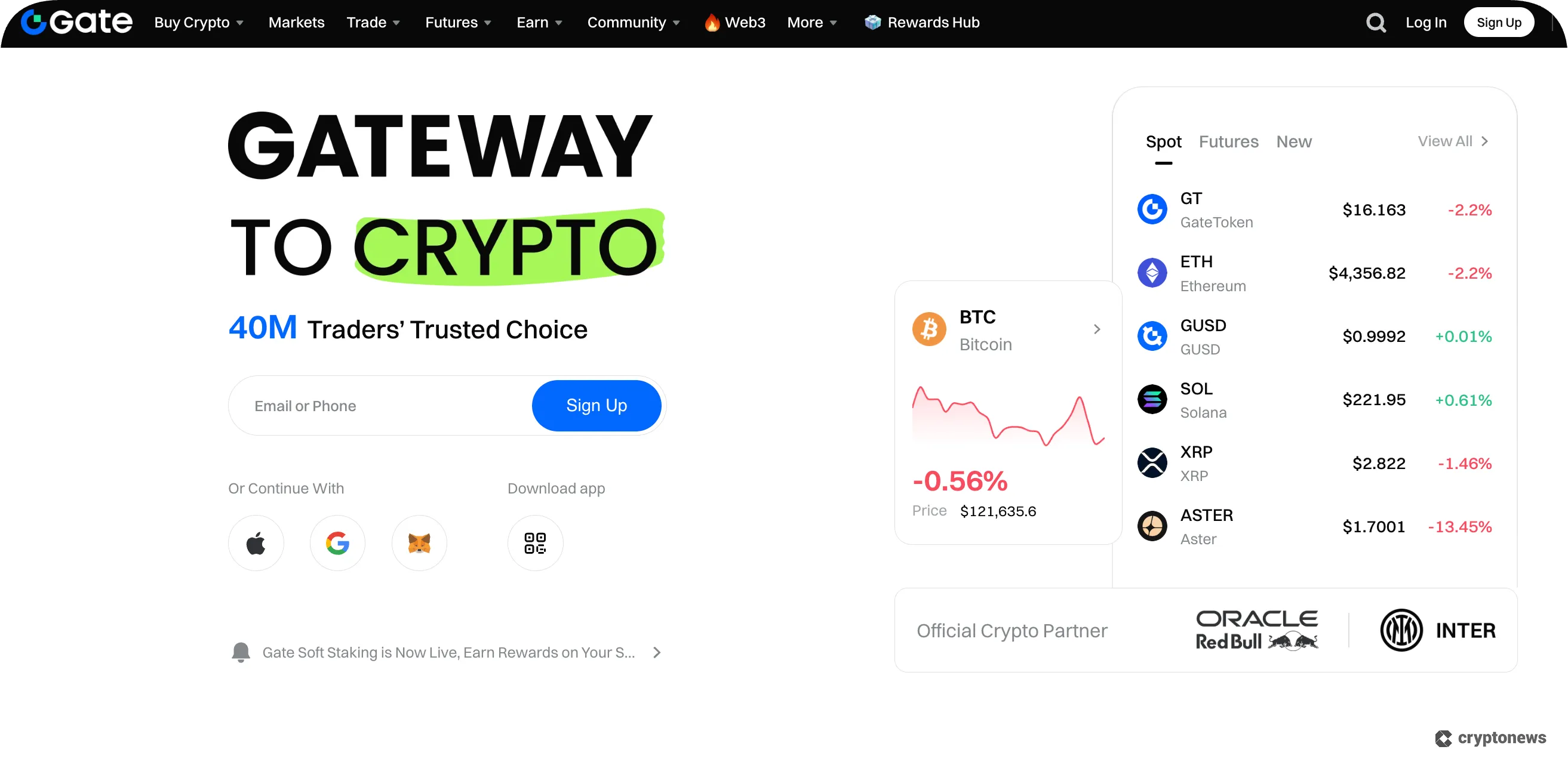gate.io is one of the best ethereum staking platforms
