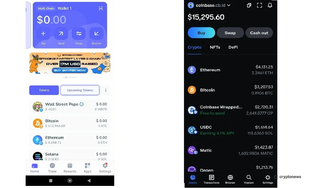 best wallet vs coinbase wallet supported coins