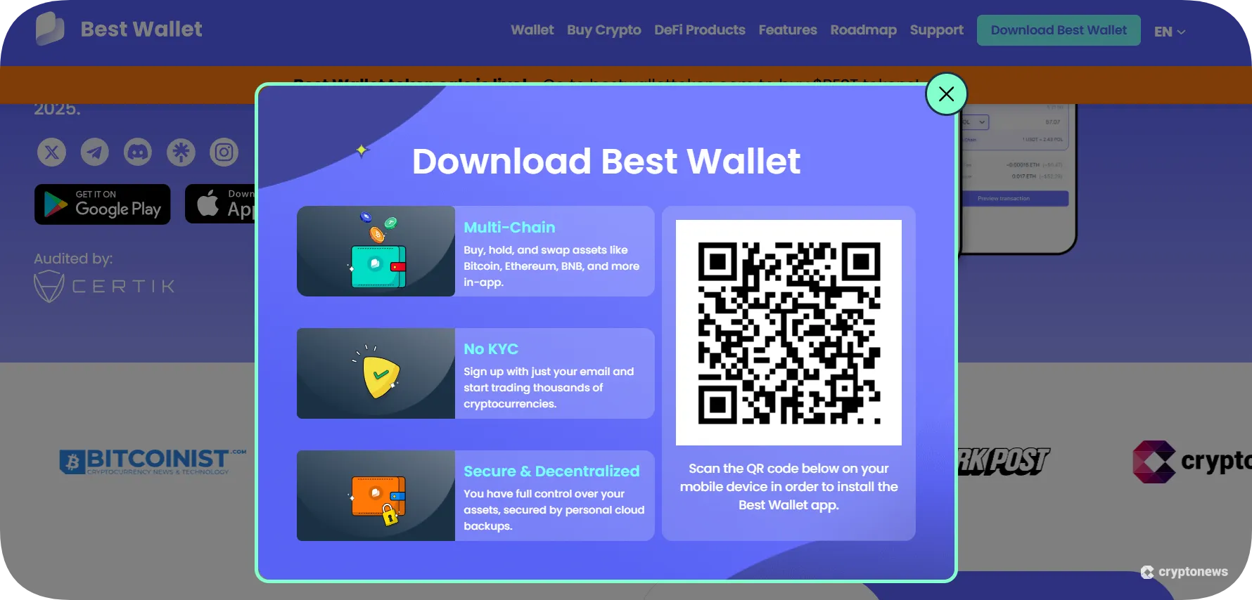how to set up your first Bitcoin wallet