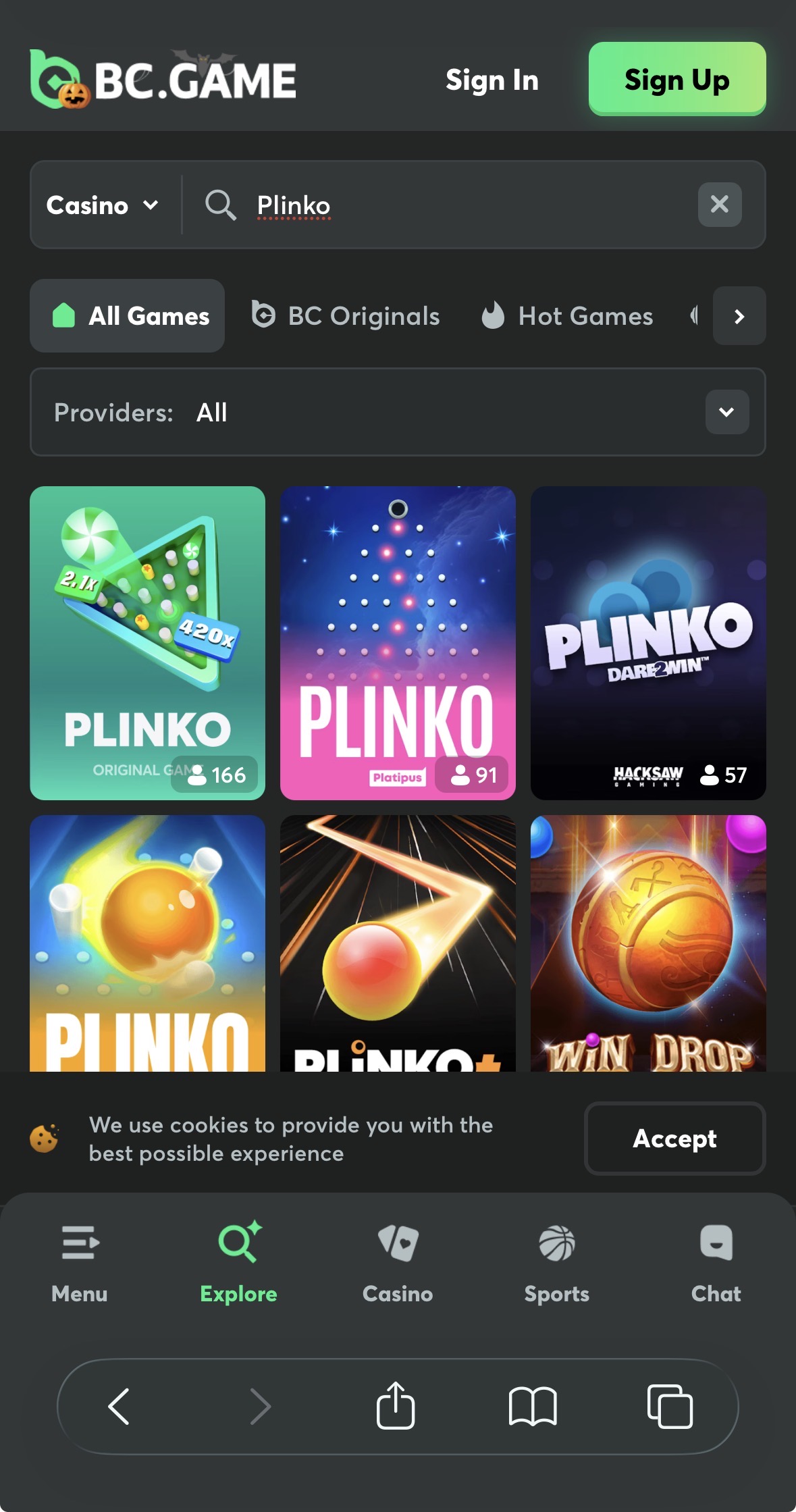 plinko games