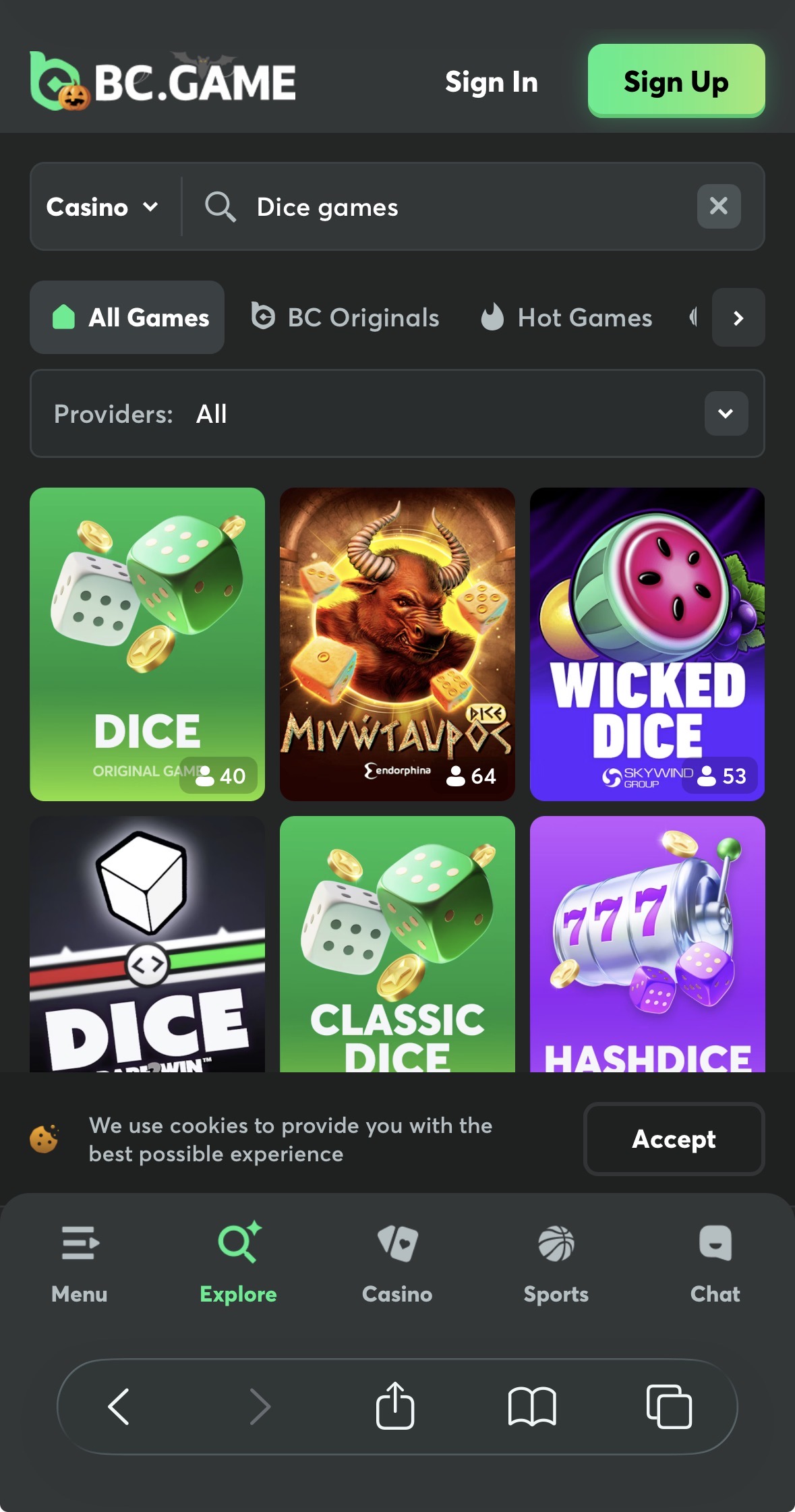 dice games