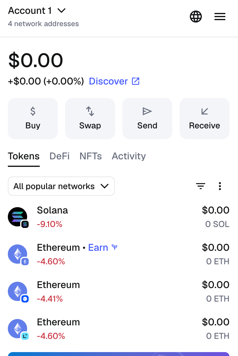 Supported Coins and Blockchains