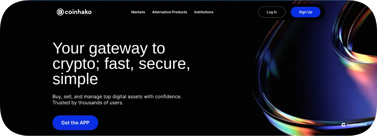 coinhako homepage