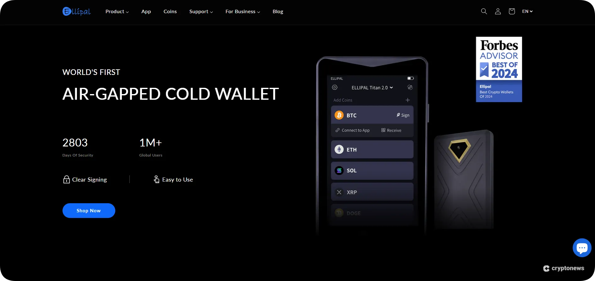 ellipal, the Best Air-Gapped Decentralized Cryptocurrency Wallet