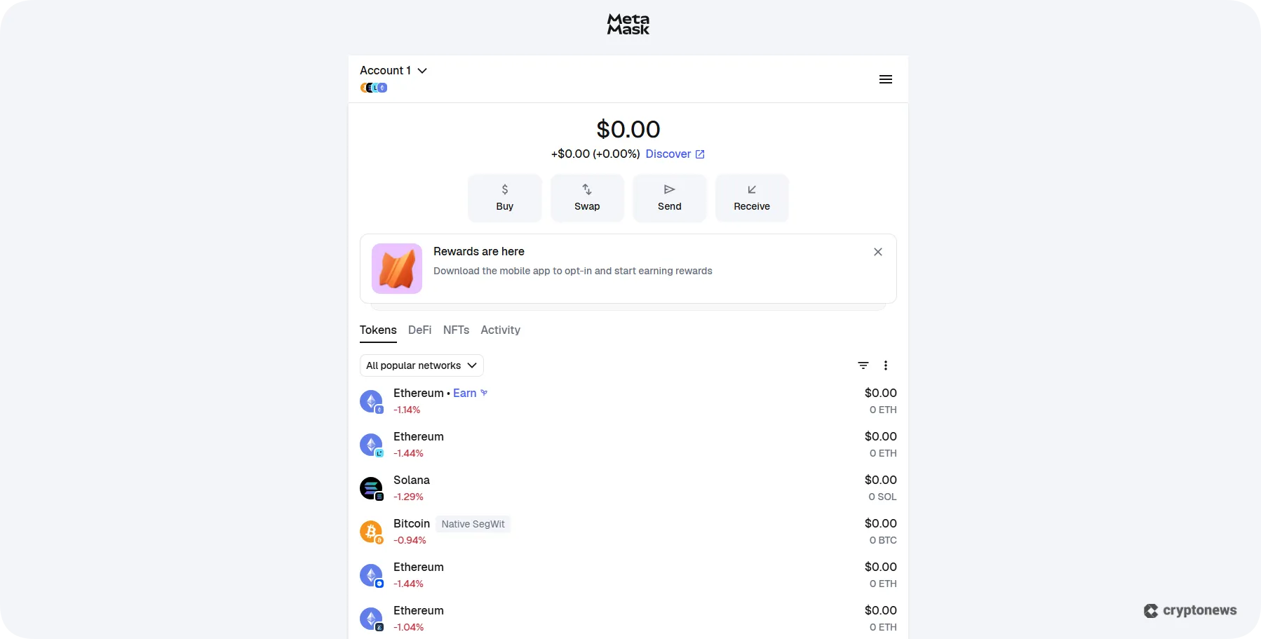 use your crypto wallet to store, by, sell, and swap tokens