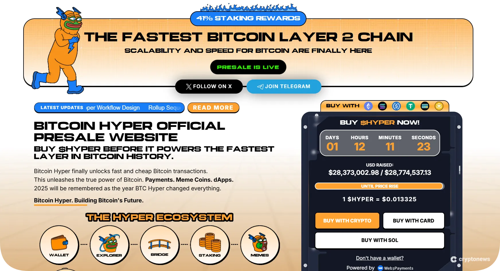 bitcoin hyper widget