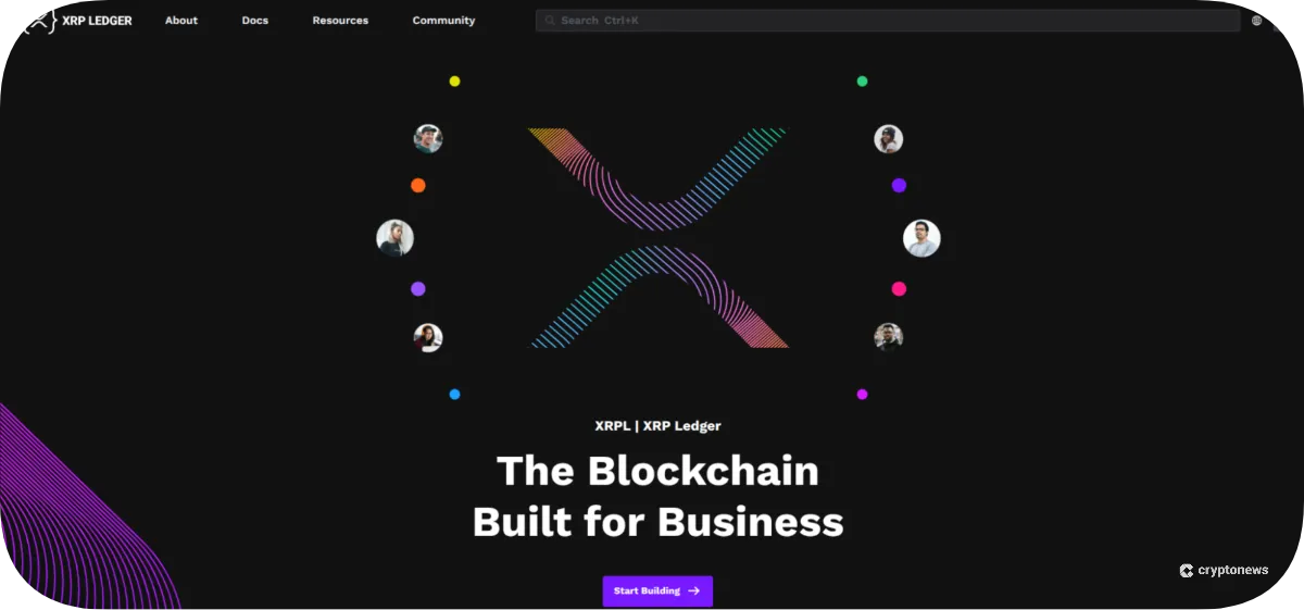 XRP homepage