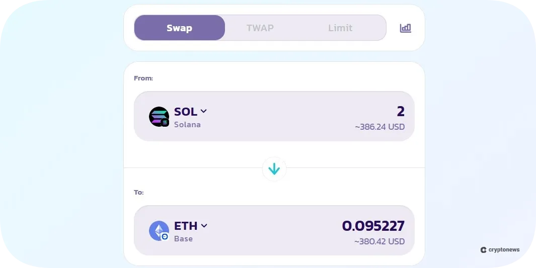 pancakeswap swap feature